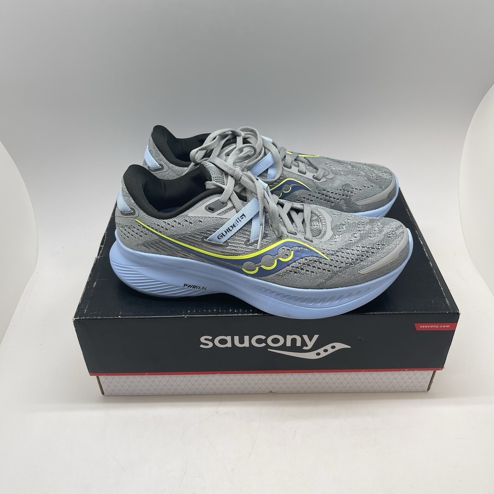 Saucony Sneakers Womens‎ 6.5 Guide 17 S10810-15 Gray Running Athletic Shoes New